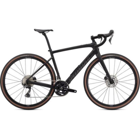 Bicicleta SPECIALIZED Diverge Comp Carbon -  Satin Carbon/Smoke/Chrome/Clean 54