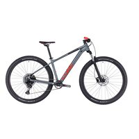 BICICLETA CUBE ANALOG Flashgrey Red 2023 cadru XXL (24") - roti 29"
