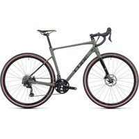 BICICLETA CUBE NUROAD RACE Olive Black 2022 58 cm / L
