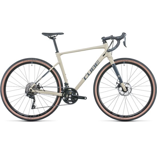 BICICLETA CUBE NUROAD PRO Desert Grey 2022 58 cm / L