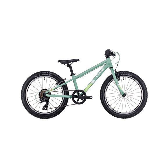 BICICLETA COPII CUBE ACID 200 GREEN WHITE 2023 ROTI 20"