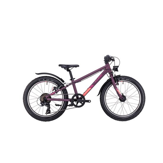 BICICLETA COPII CUBE ACID 200 ALLROAD PURPLE ORANGE 2023 ROTI 20"