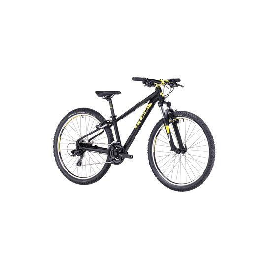BICICLETA COPII CUBE ACID 260 BLACK YELLOW 2023 ROTI 26"