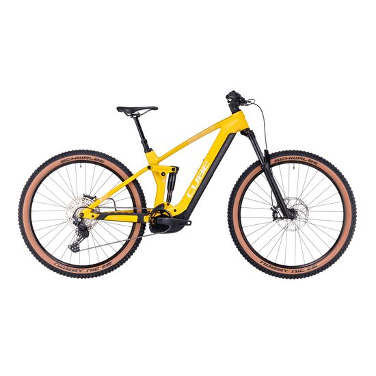 BICICLETA ELECTRICA E-BIKE CUBE STEREO HYBRID 140 HPC PRO 750 VIVID SUN 2023 Cadru M (18") - ROTI 29"