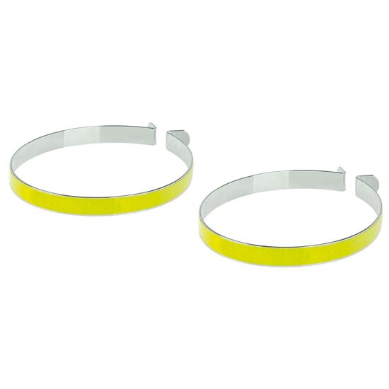 Set Benzi Metalice  Reflectorizante  M-WAVE ”ILLU PANTCLAMPS N”