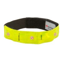 Banda Reflectorizanta M-WAVE ”WRAP FLASH” 4 LED-uri