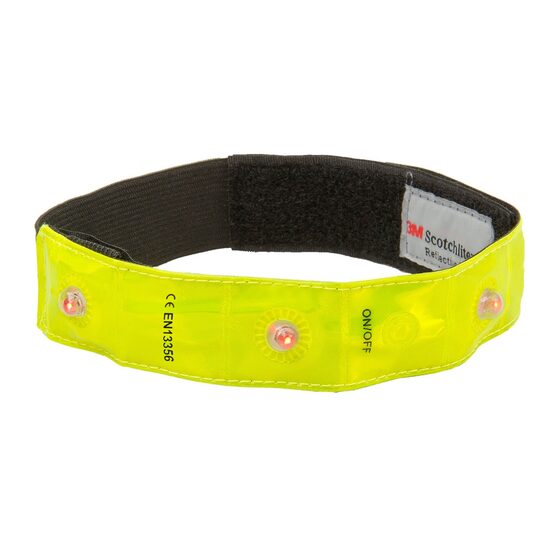 Banda Reflectorizanta M-WAVE ”WRAP FLASH” 4 LED-uri