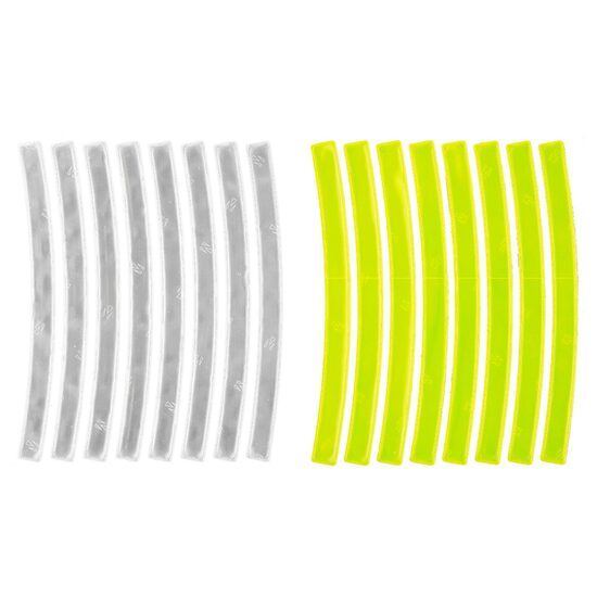 Set Stikere Reflectorizante  ( 1set/16buc )  M-WAVE ”REFLICKERS BOW”  0,7x10 CM
