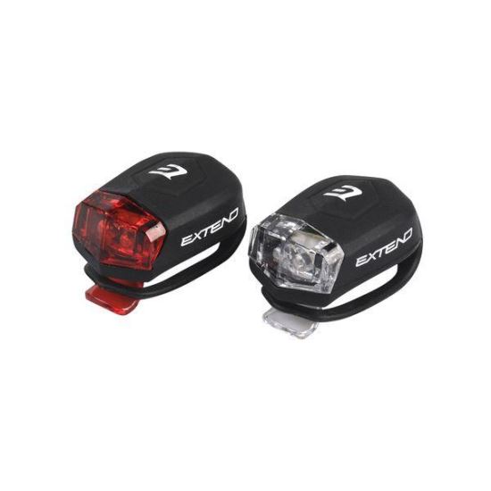 Set Flash cu Baterii EXTEND FROGGIES Negru
