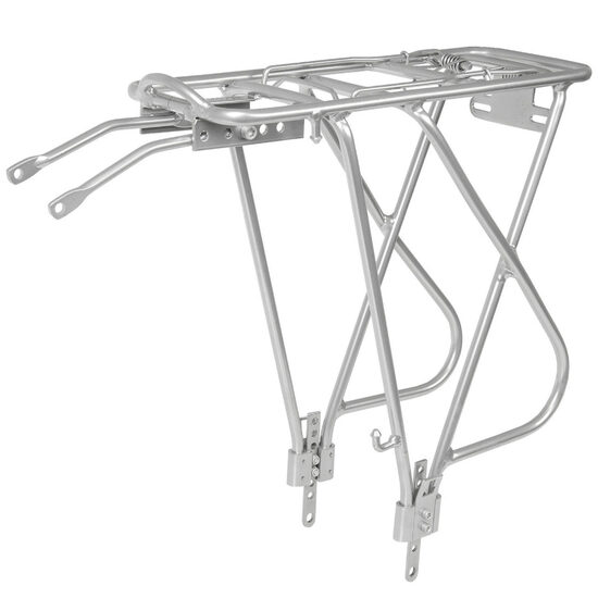 Portbagaj Aluminiu Spate M-WAVE TRAVELLER A II 24”-29” Silver
