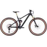 BICICLETA CUBE STEREO ONE22 HPC EX CARBON BLACK 2024 XL