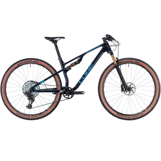 BICICLETA CUBE AMS ZERO99 C:68X SLT 29 T-TYPE XX SL LIQUIDBLUE BLUE 2024 XL