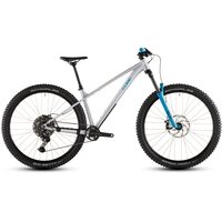 BICICLETA CUBE REACTION TM ONE RAWMETAL BLUE 2026 cadru M (17") - roti 29