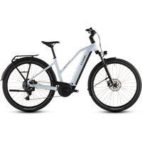 BICICLETA ELECTRICA CUBE TOURING HYBRID ONE 600 TRAPEZE GLACIER REFLEX 2026 50 cm