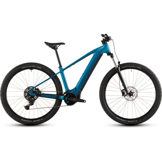 BICICLETA ELECTRICA CUBE REACTION HYBRID PERFORMANCE 600 ELECTRICBLUE DAZZLE 2026 cadru M (18") - roti 29