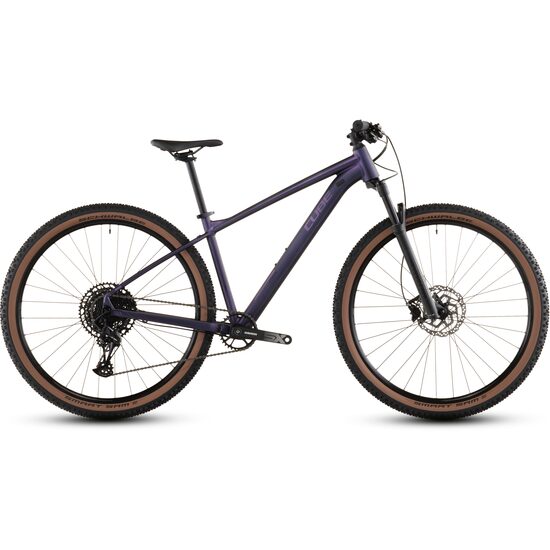 BICICLETA CUBE ATTENTION SLX PURPLEGALAXY BLACK 2026 cadru S (15") - roti 27.5