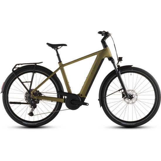 BICICLETA ELECTRICA CUBE TOURING HYBRID PRO 800 GOLDENLIME BLACK 2026 58 cm