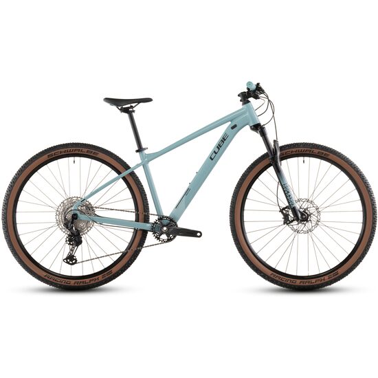 BICICLETA CUBE REACTION SLX TEALGREY BLACK 2026 cadru L (19") - roti 29