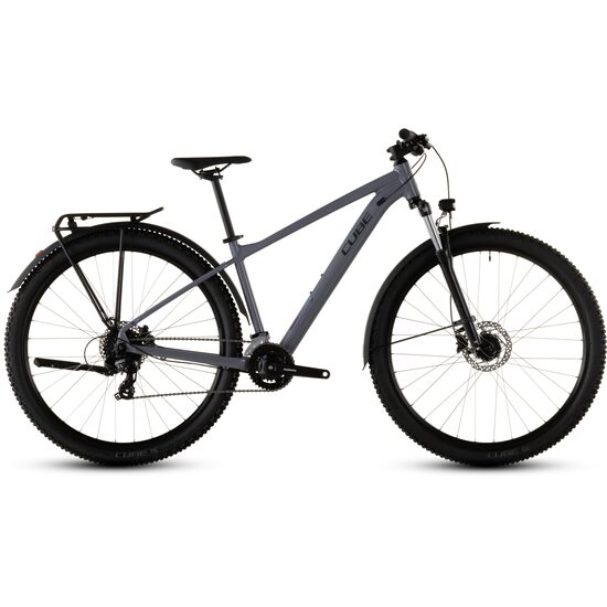 BICICLETA CUBE AIM ONE FE SMOKE BLACK 2026 cadru L (19") - roti 29