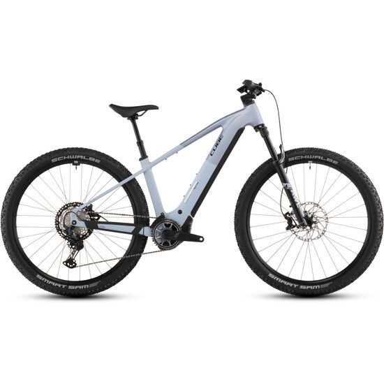 BICICLETA ELECTRICA CUBE REACTION HYBRID SLX 800 GAUZEGREY ICEBLUE 2026 cadru M (18") - roti 29