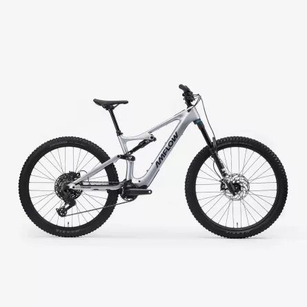 BICICLETA ELECTRICA AMFLOW PL CARBON SATIN SILVER 2026 M