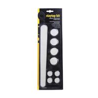 Set Stikere Protectie VELO Transparent(9 buc.)