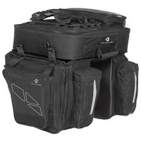 Geanta Portbagaj 3 Piese M-WAVE ”AMSTERDAM TRIPLE” Neagra
