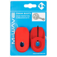 Set protectie brate angrenaj M-Wave -Rosu