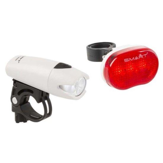 Set Far si Stop SMART ”POLARIS” 3 Leduri ALB