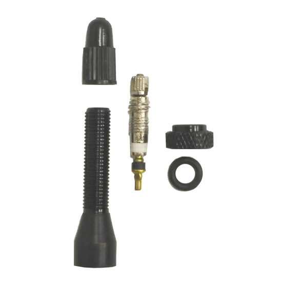 Set valve tubeless M-Wave, FV, 36 mm, Baza rotunda, Aluminiu