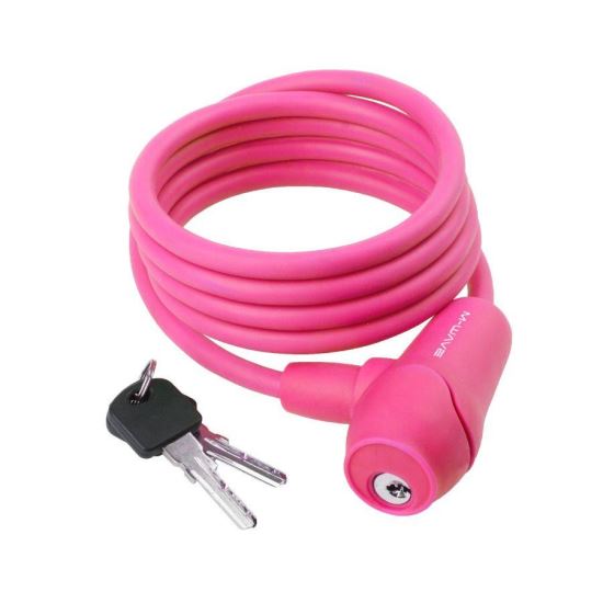 Antifurt cu Cheie M-WAVE "S 8.15 S” Roz