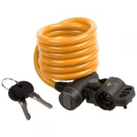 Antifurt cu Cheie M-WAVE ”S 10.18” Portocaliu