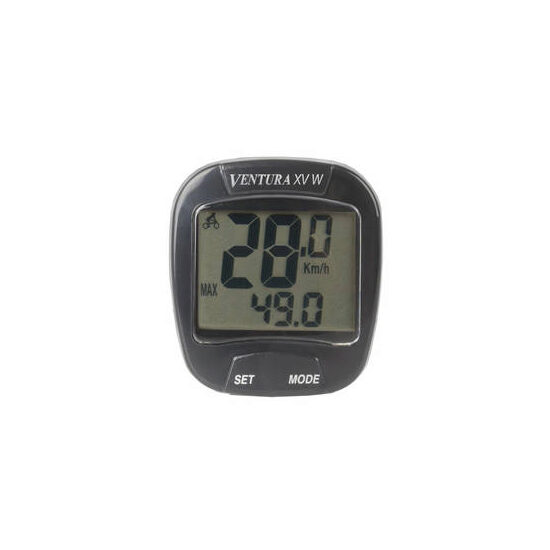 Bike Computer Wireless VENTURA  "XV W"  15 Functii