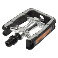 PEDALE CUBE RFR COMFORT CMPT Negru/argintiu