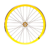 Roata Spate Single Speed/Fixie SXT 700-32H 40 mm Galben