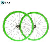 Set Roti Single Speed/Fixie SXT 700-32H 40 mm  Verde