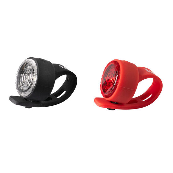 Set Flash cu Baterii EXTEND FLOPPY Negru/Rosu