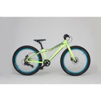 BICICLETA COPII MTB CROSS REBEL BOY 24 - VERDE | 8-10 ANI