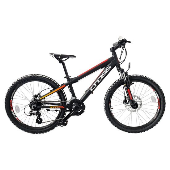 BICICLETA COPII MTB CROSS GRAVITO 24 HDB - ROSU 