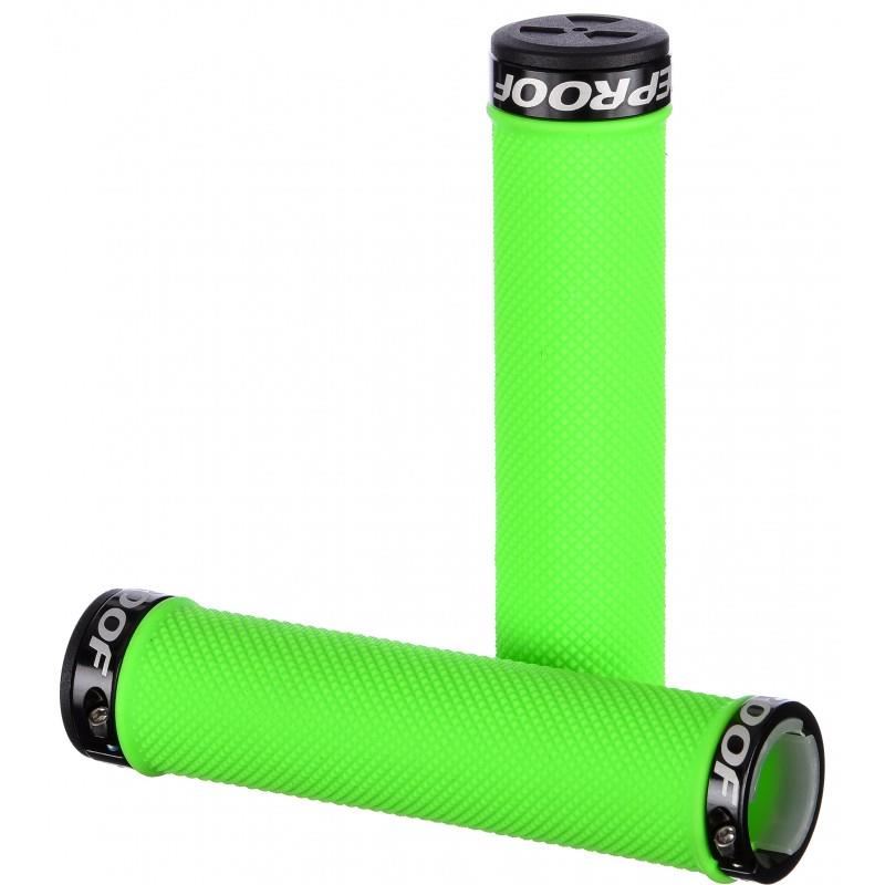 monome Norns Shield 蛍光グリーン Mansoane Nukeproof Neutron Knurled Lock On Verde - Supreme Bikes