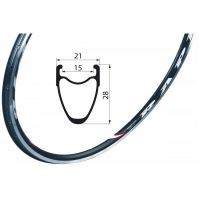 Janta 28 622x15 Remerx Rapid, dubla, 32H, neagra REM0032