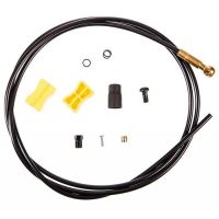 FURTUN SHIMANO SM-BH90-SBLS, 1700MM, RESIN, AJUSTABIL, CONECTOR DREPT PE MANETA, NEGRU, AMBALAT IND.