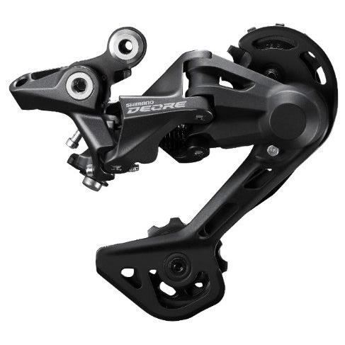 SCHIMBATOR SPATE SHIMANO DEORE RD-M4120-SGS, 10/11 VIT., TOP NORMAL, SHADOW DESIGN, PRINDERE DIRECTA (COMPATIBIL DIRECT MOUNT), AMBALAT IND.