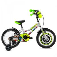 Bicicleta Copii Dhs 1604 - 16 Inch  Alb