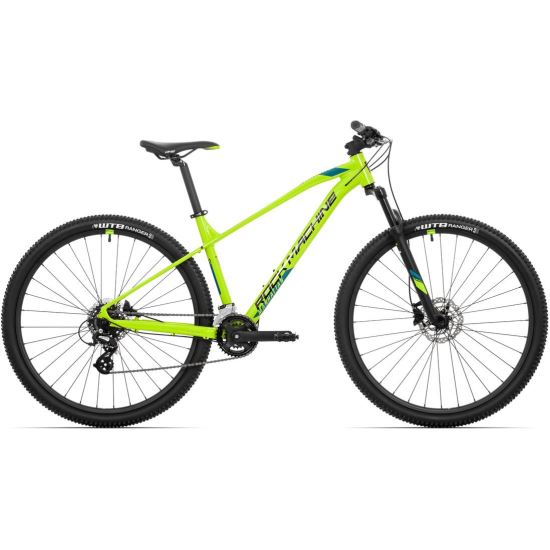 Bicicleta MTB Rock Machine Manhattan 40-29 29 Galben Neon/Albastru L-19