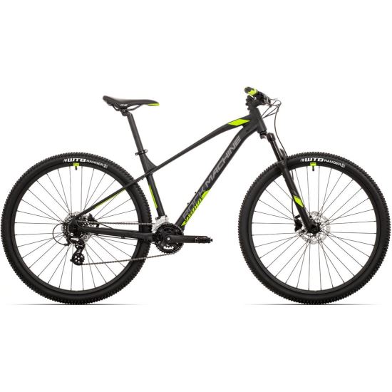 Bicicleta Rock Machine Manhattan 40-29 29 Negru/Galben Neon L-19