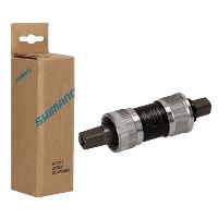 BUTUC PEDALIER SHIMANO BB-UN300, AX PATRAT, SHELL:BSA 68MM, AX: 122.5MM (LL123), FARA SURUB DE FIXARE, AMBALAT IND.