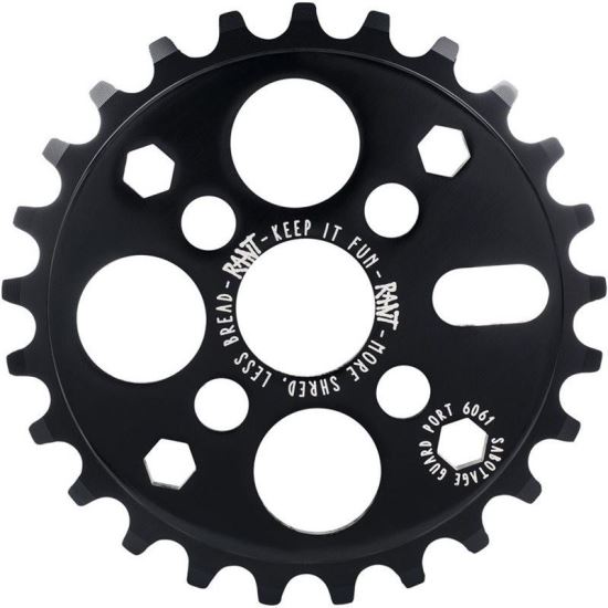 Foaie angrenaj BMX RANT Ikon negru 25T 403-18137-25T