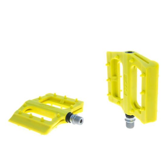 Pedale HT PA12 Galben Neon Rulment