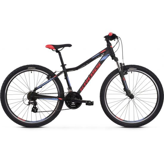 Bicicleta KROSS LEA 2.0 27,5" S DAMA NEGRU-ROSU 